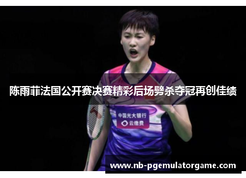 陈雨菲法国公开赛决赛精彩后场劈杀夺冠再创佳绩